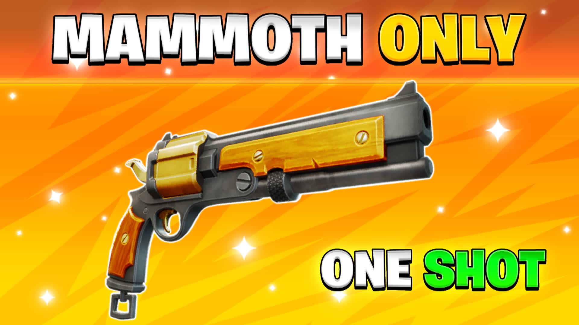 MAMMOTH PISTOL ONLY π― ONE SHOT β β Fortnite Creative map