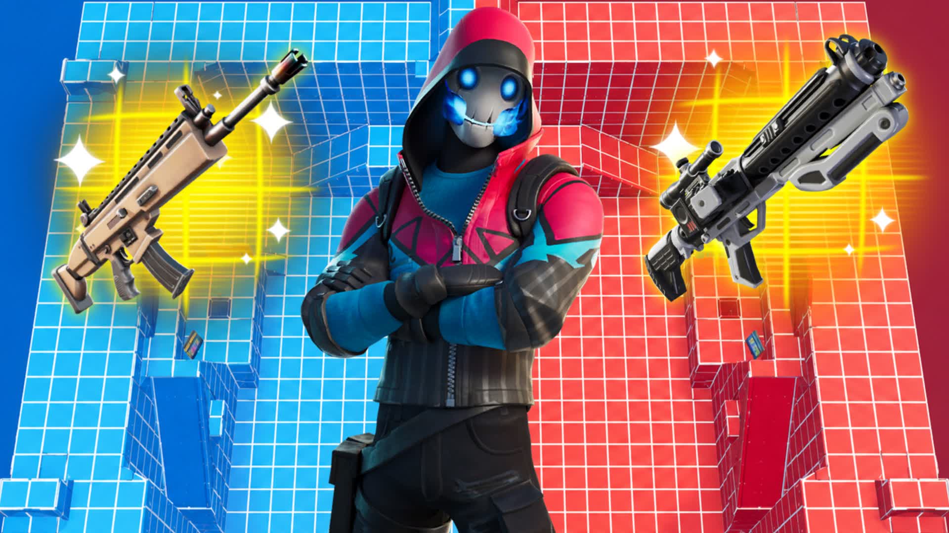 DUAS EQUIPES π΄π΅ β Fortnite Creative map