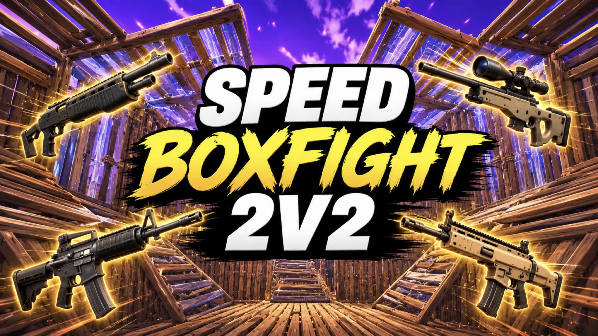 SPEED BOX FIGHT 2V2⚡️ — Fortnite Creative map