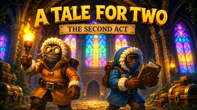 Duo Escape Room: A Tale For Two Act 2 — Fortnite Creative map