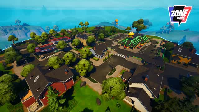 Greasy Grove Lategame Zone Wars β Fortnite Creative map