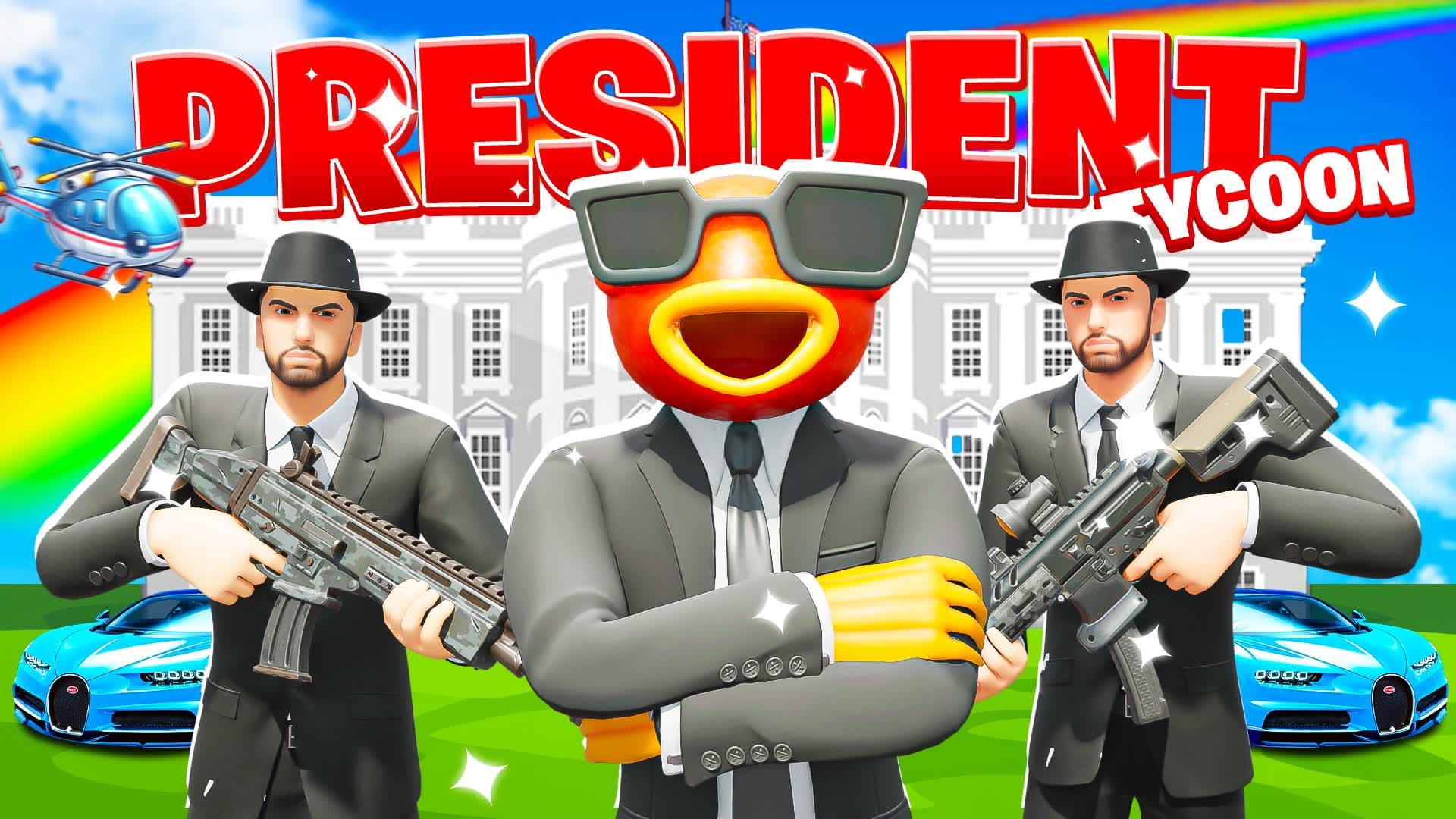 🏛️PRESIDENT TYCOON — Fortnite Creative map