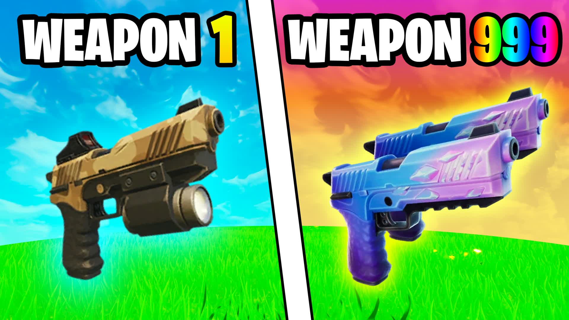๐๏ธ Heatwave Gun Game ๐ซ One Shot โ Fortnite Creative map