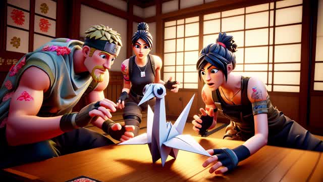 π― Origami Prop Hunt π― β Fortnite Creative map