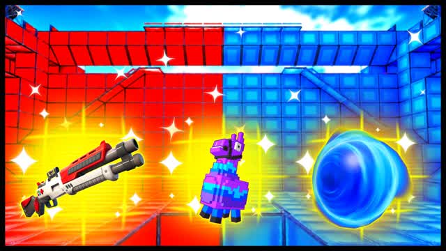 RED VS BLUE PATH PREVIEW π΄π΅ β Fortnite Creative map