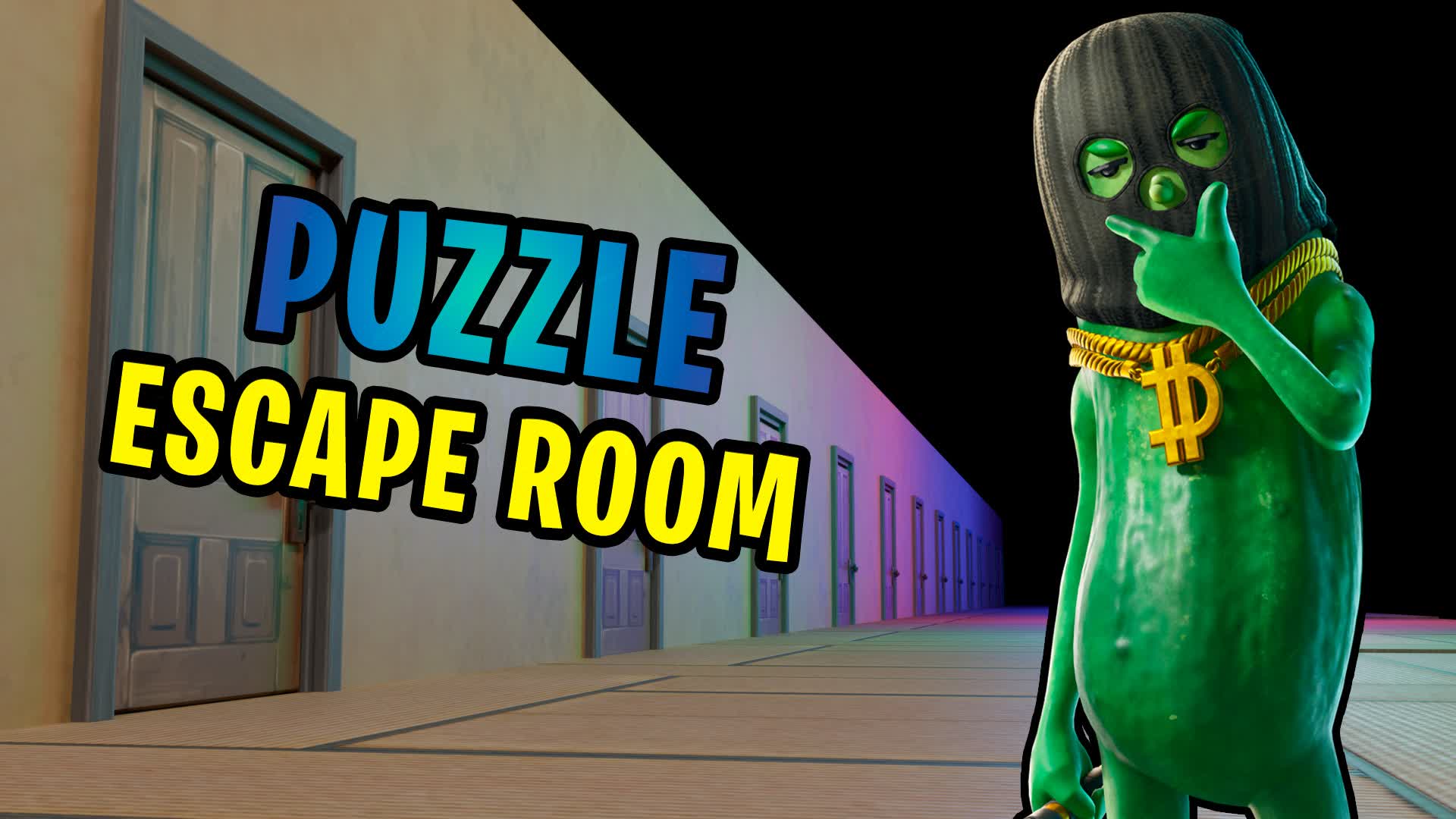PUZZLE ESCAPE ROOM — Fortnite Creative map