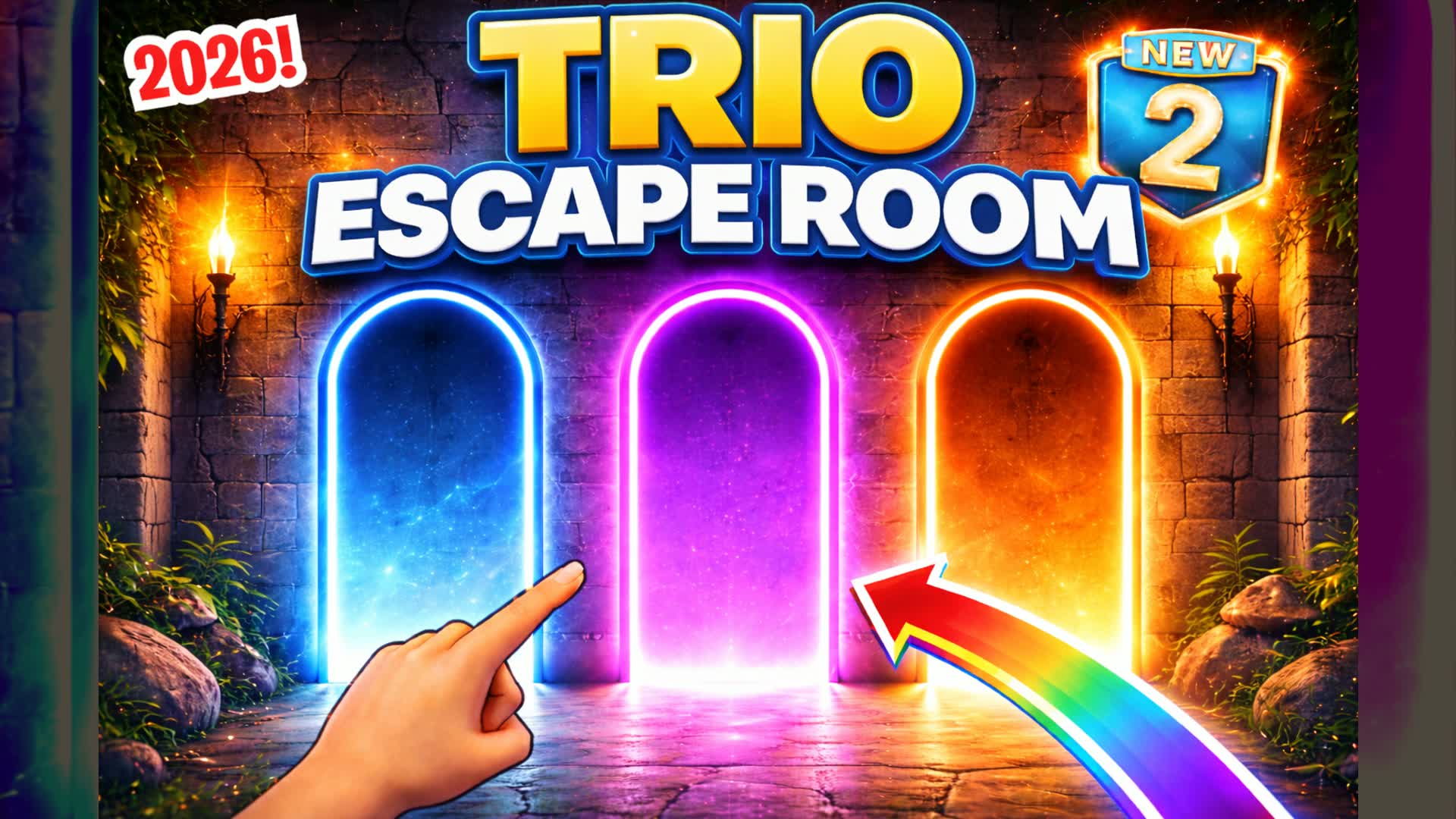 Trio Escape Room 2 NEW — Fortnite Creative map