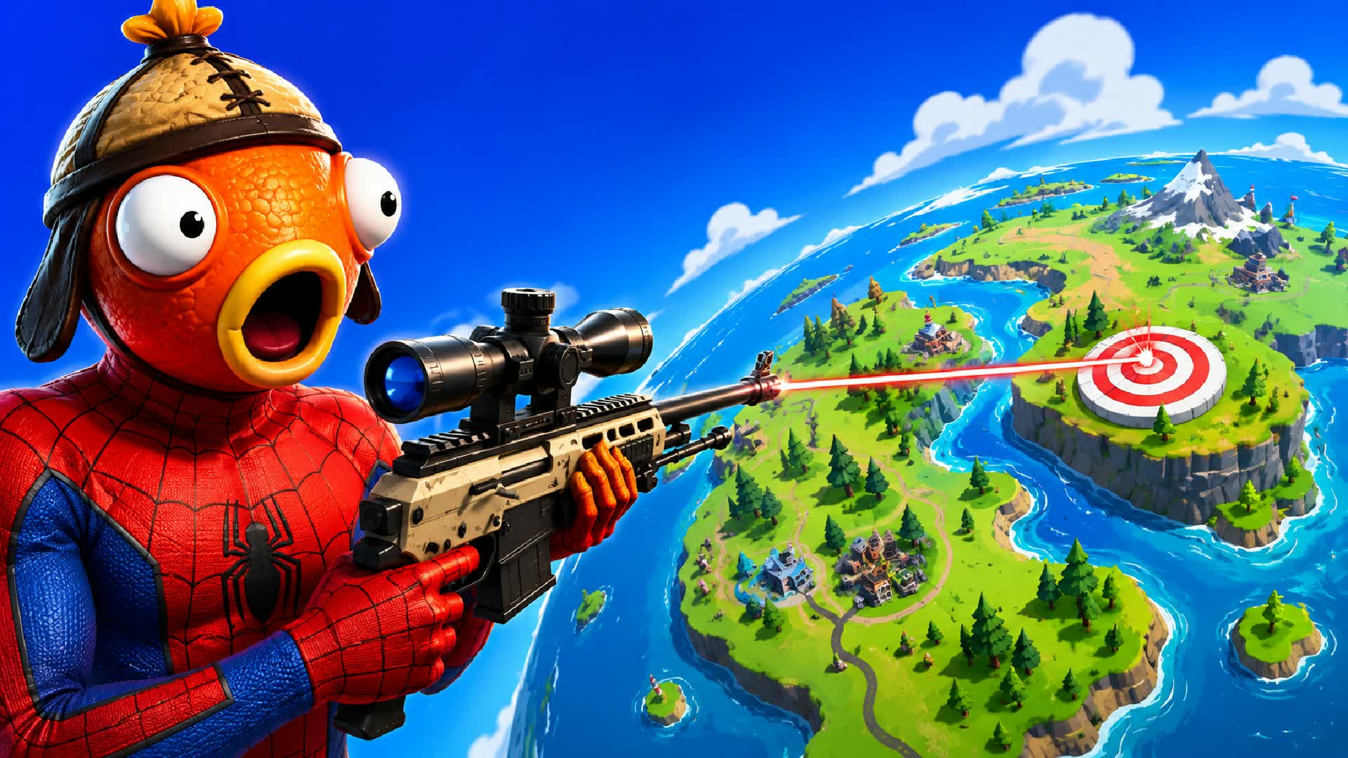 SUPER TRICKSHOT PARKOUR 130+ LEVELS — Fortnite Creative map