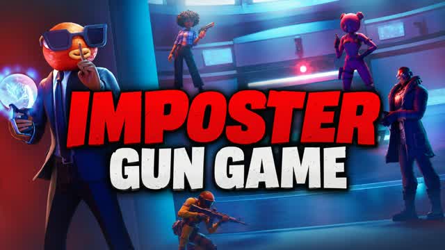 IMPOSTOR GUN GAME — Fortnite Creative map