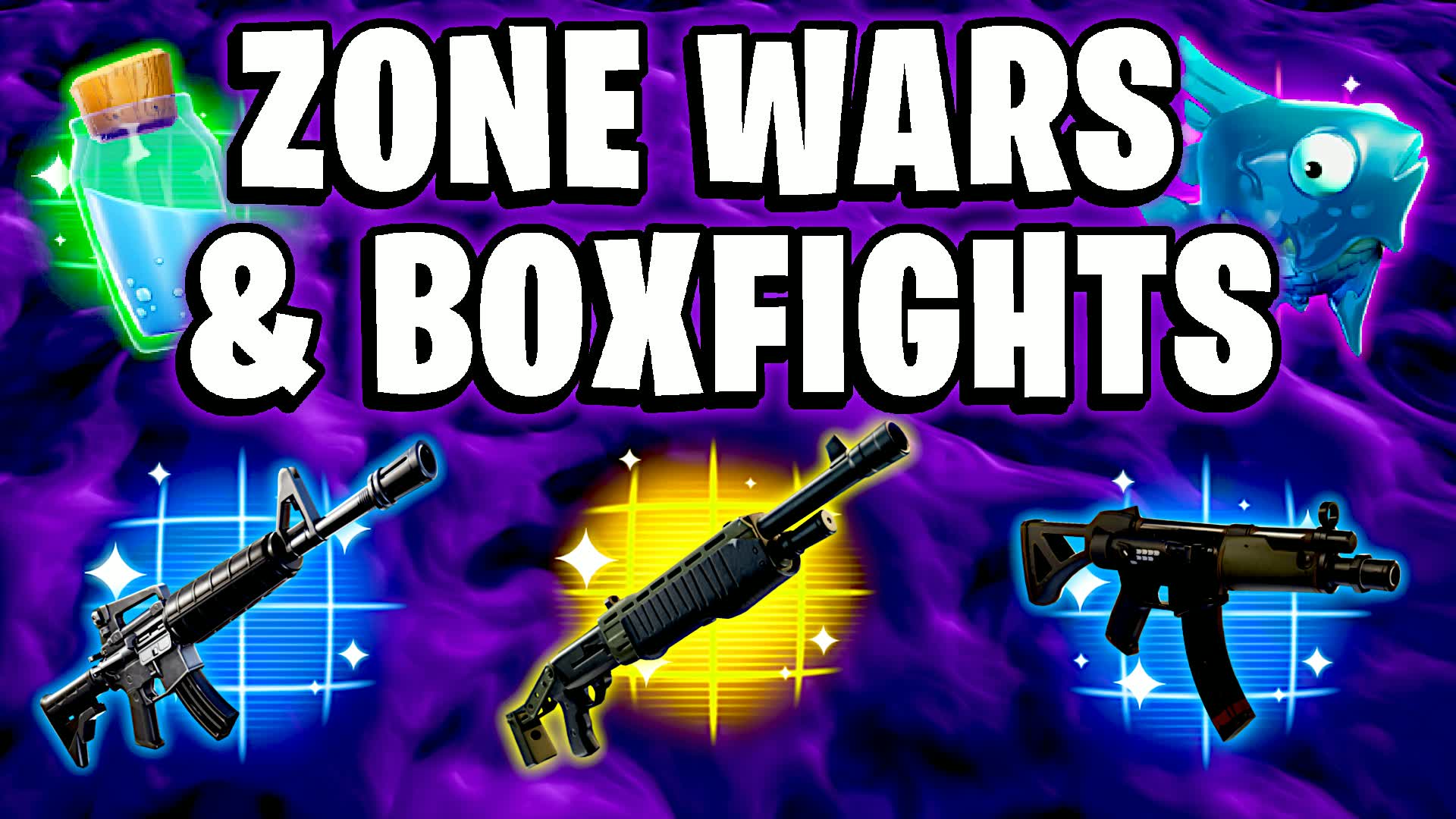 GRINCHY'S ZONE WARS & BOX FIGHTS π β Fortnite Creative map