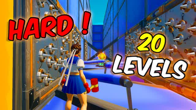20 HARD PARKOUR ⭐ — Fortnite Creative map