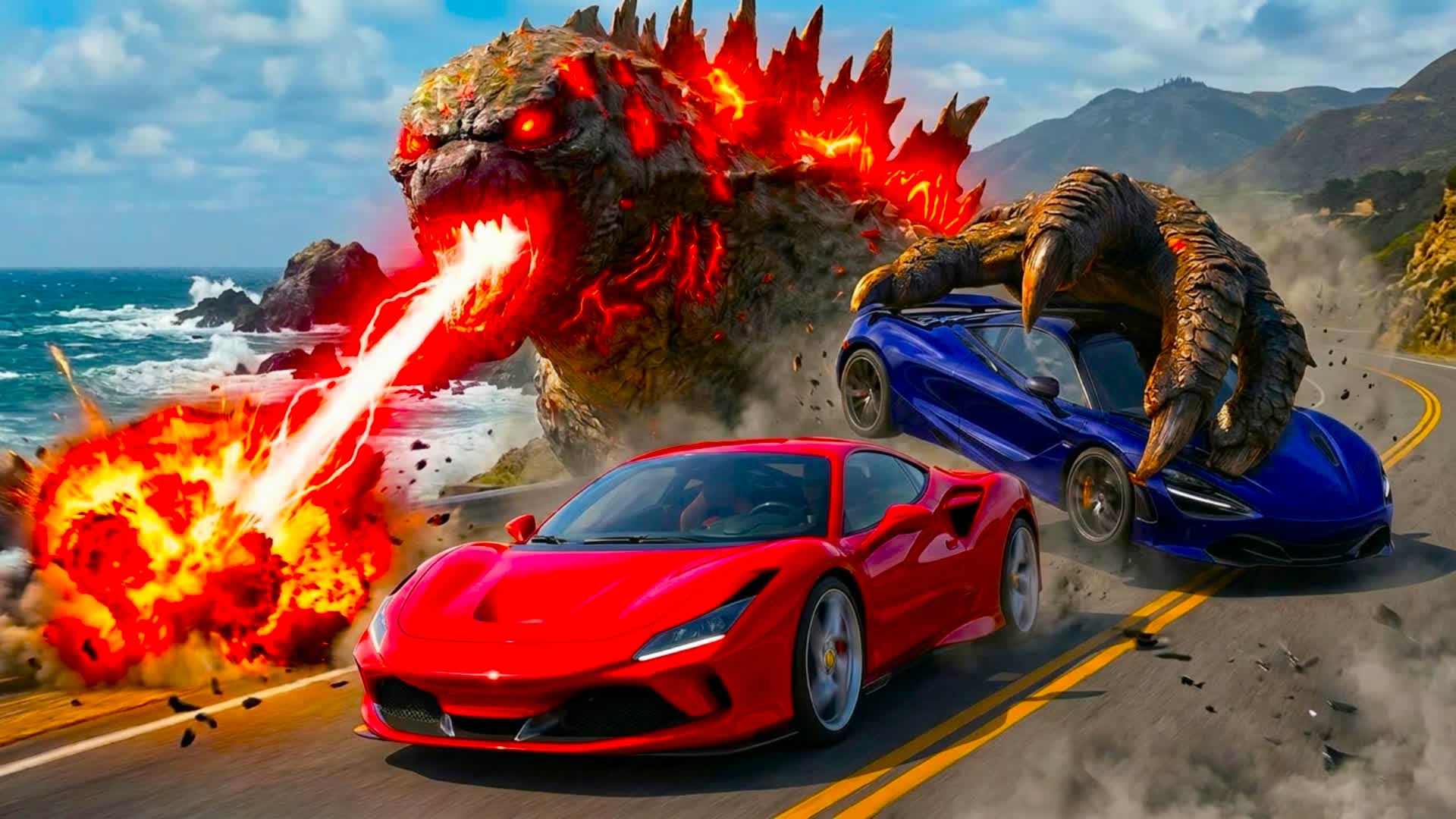 CITY DRIVING MONSTERS — Fortnite Creative map