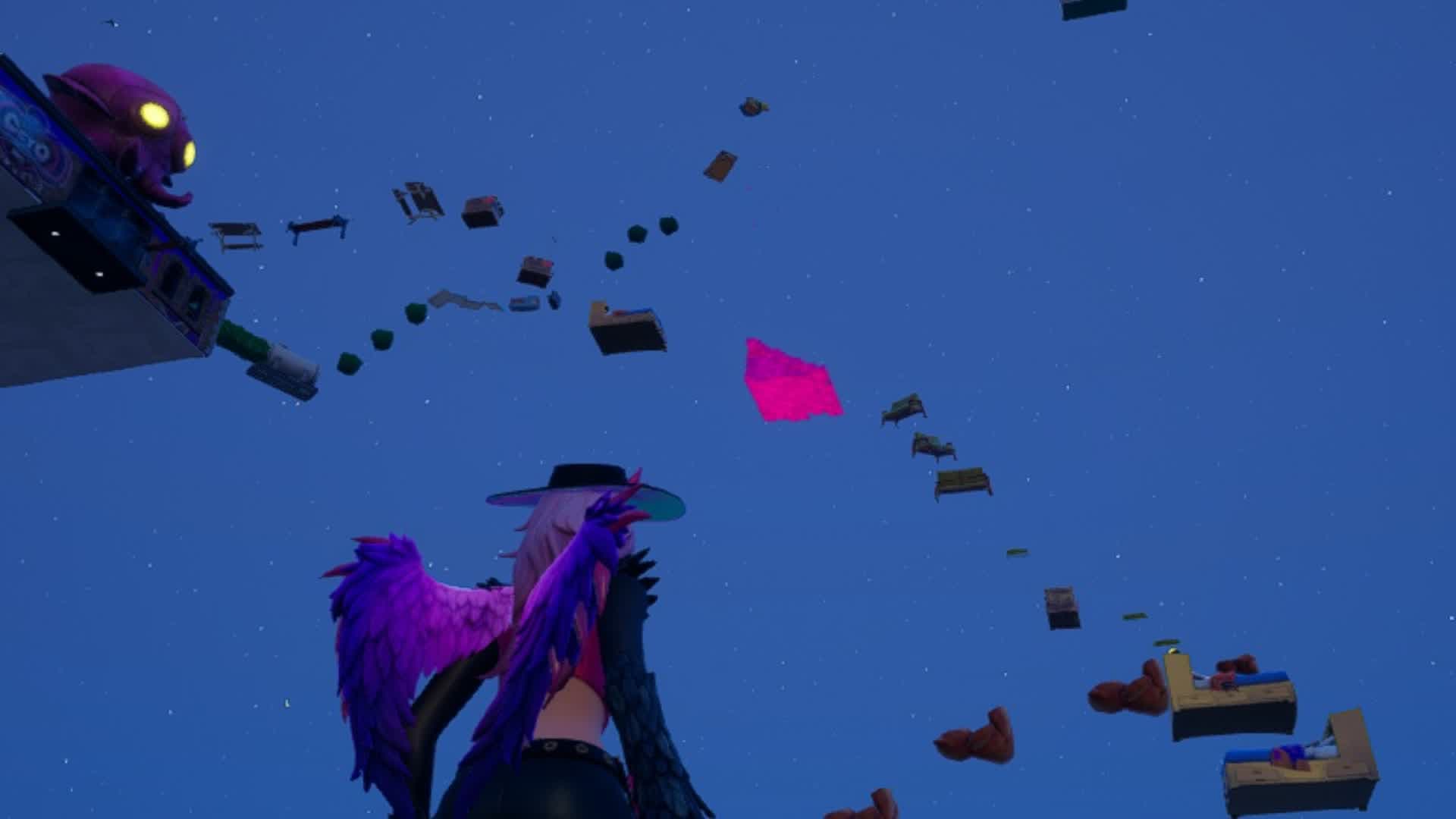 magical obby only up — Fortnite Creative map