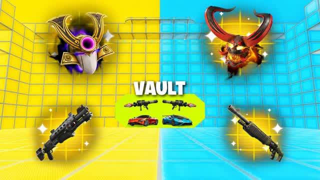 BRAINROT RED VS BLUE — Fortnite Creative map