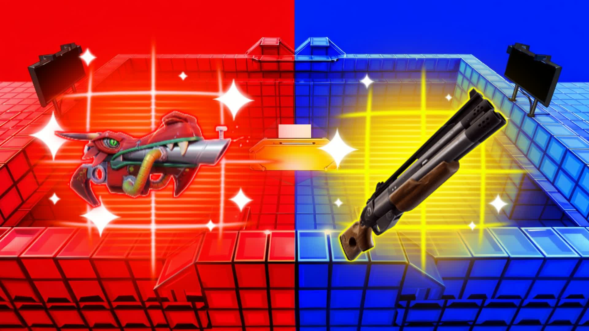 RED VS BLUE EXOTICS 🔵🔴 — Fortnite Creative map