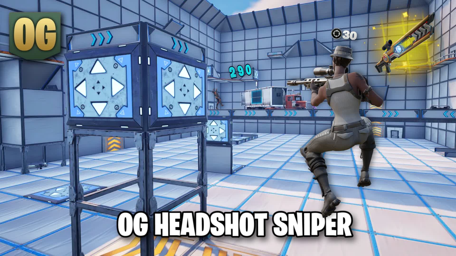 OG HEADSHOT SNIPER ! ๐ฏ โ Fortnite Creative map