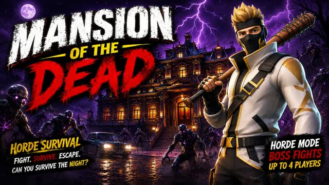 Mansion of the dead NEGAN — Fortnite Creative map