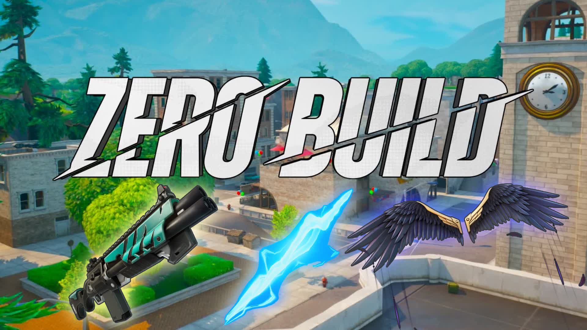 TILTED ZERO BUILD ZONE WARS⭐ — Fortnite Creative map