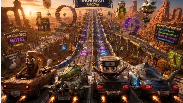 BRAIN ROT RACE — Fortnite Creative map