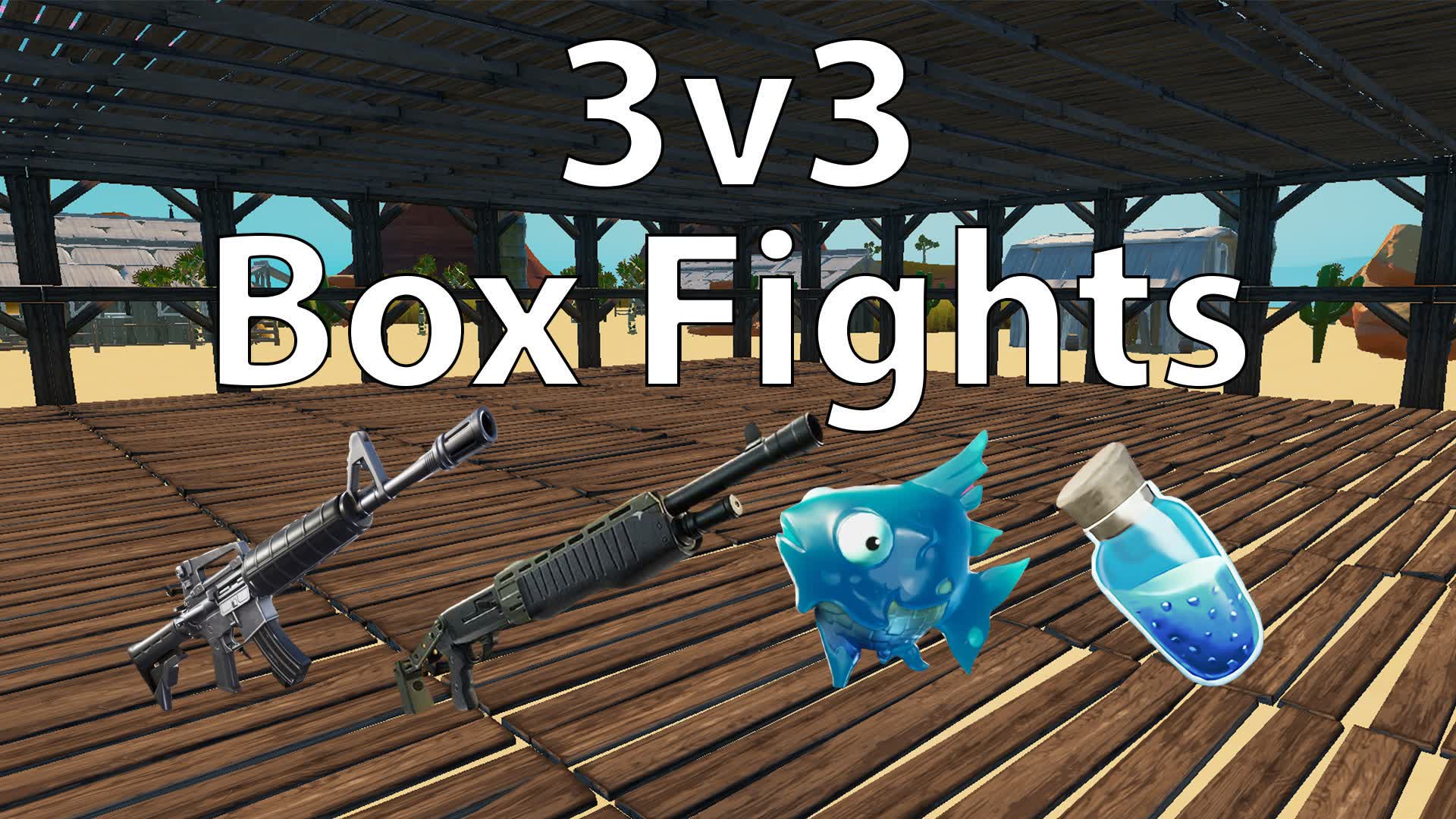 3V3 Box Fight โ Fortnite Creative map