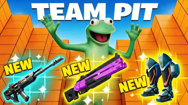 🤯💫AMAZING TEAM PIT & ALL GUNS🤯💫 — Fortnite Creative map