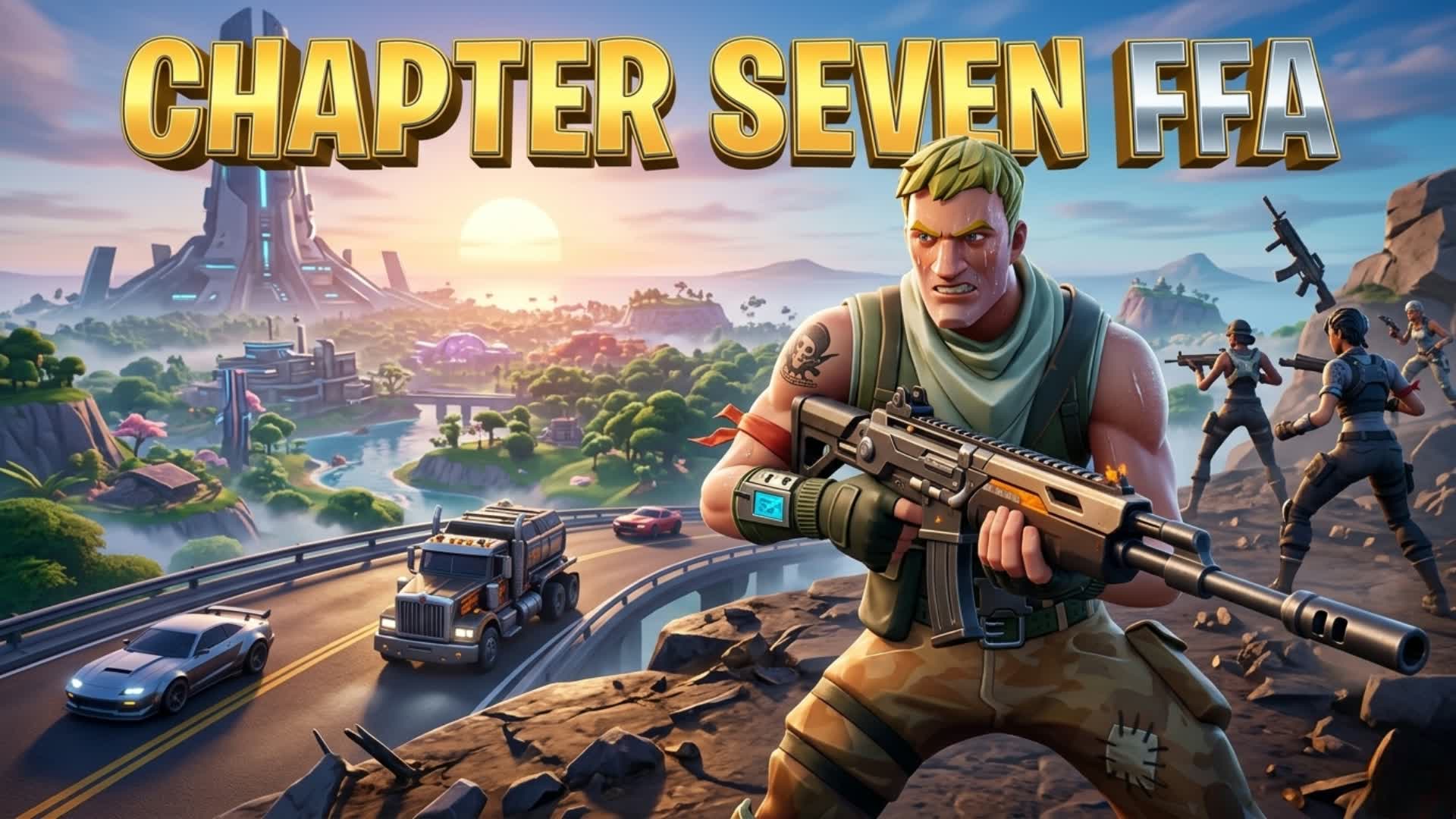 CHAPTER SEVEN FFA β Fortnite Creative map