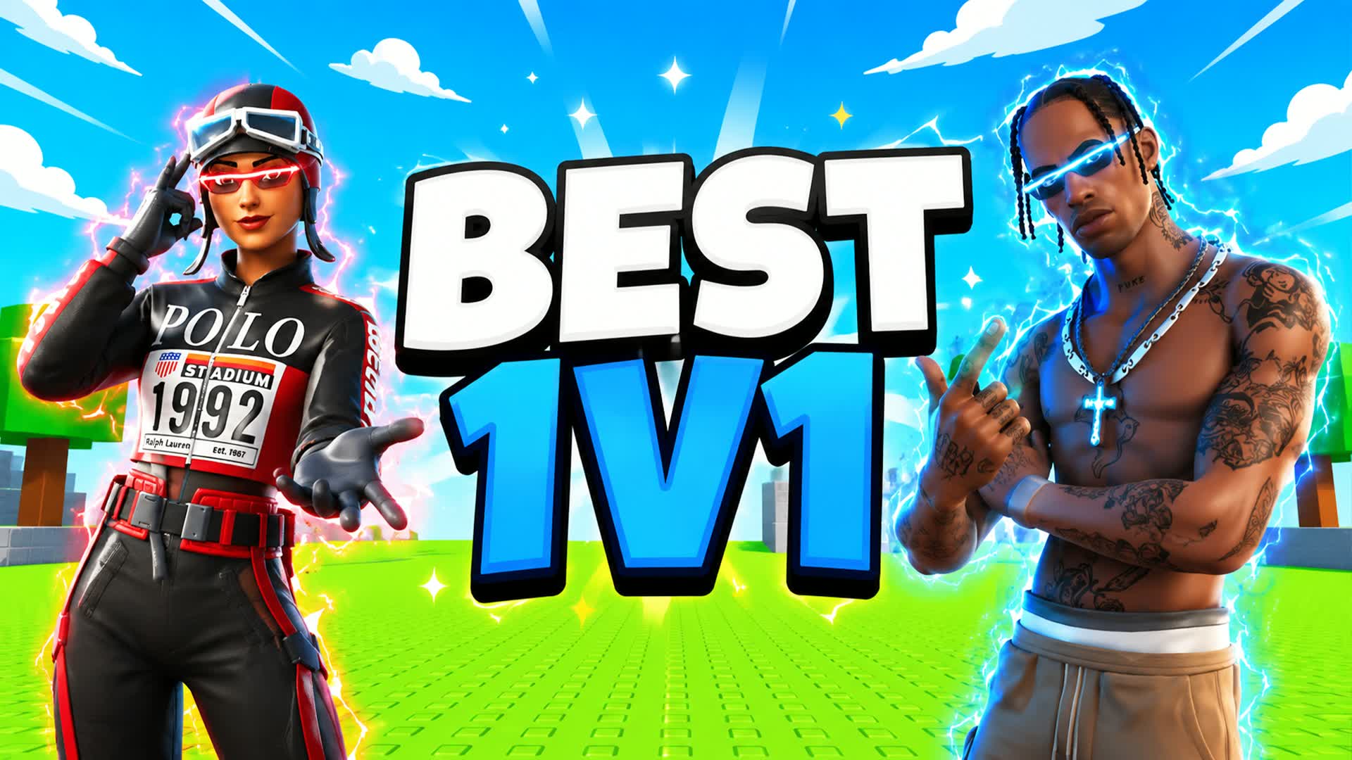 BEST FFA 1V1 SYNDRA โ Fortnite Creative map