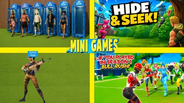 🎮🧩Sleeps Games🏆 — Fortnite Creative map