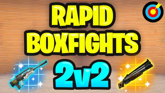 RAPID BOXFIGHTS 2v2 π― β Fortnite Creative map
