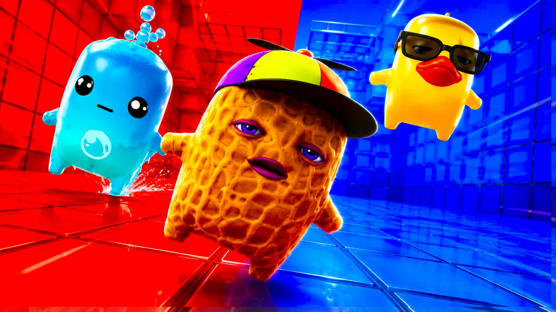 RVB RED VS BLUE UNC UNC UNC RIVALS — Fortnite Creative map
