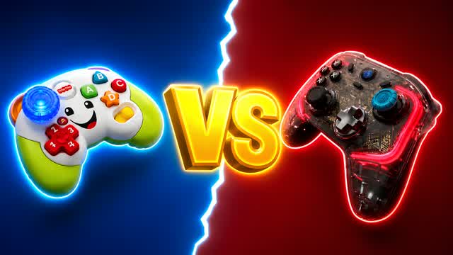TOY VS GAMER RED VS BLUE π΄π΅ β Fortnite Creative map