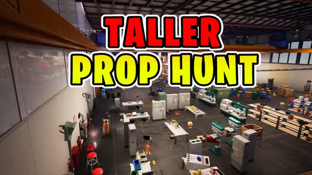 ESCONDITE TALLER PROP HUNT CACHE CACHE β Fortnite Creative map