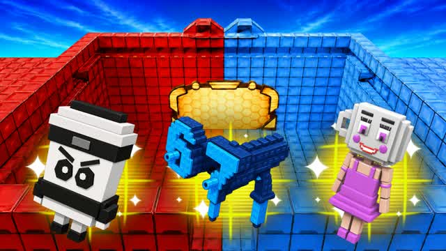 CRAZY RVB RED VS BLUE (ALL WEAPONS) — Fortnite Creative map