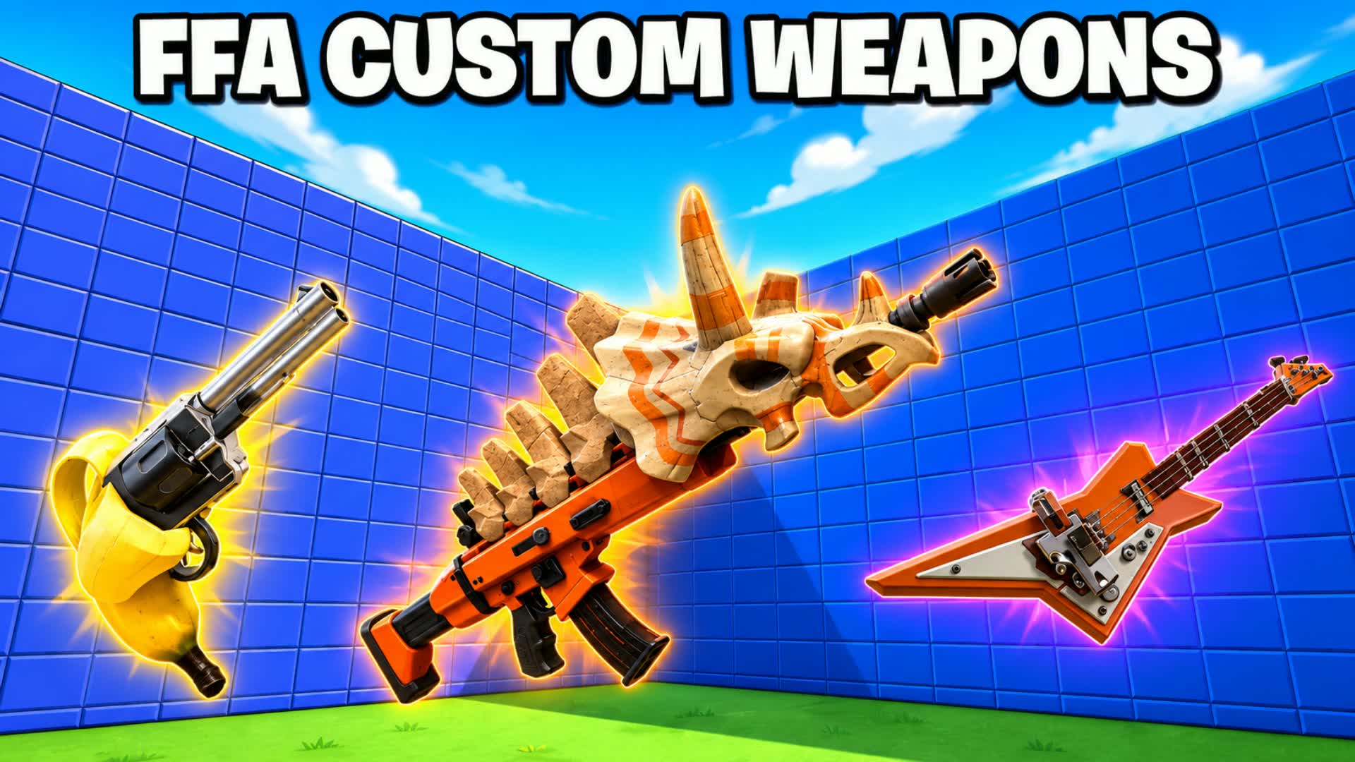 FFA - CUSTOM WEAPONS — Fortnite Creative map