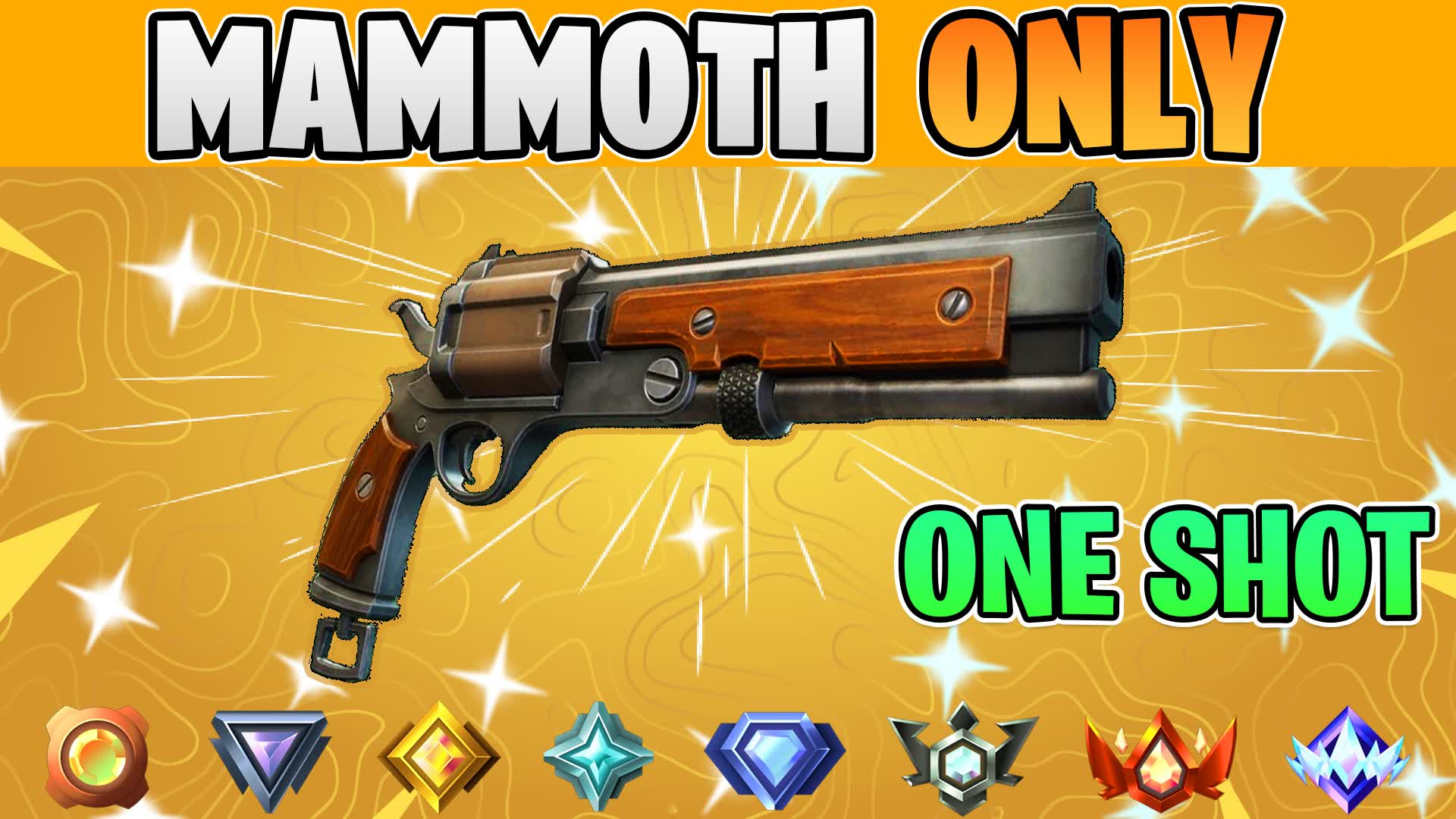 MAMMOTH ONLY 🎯 ONE SHOT⭐️ MEME — Fortnite Creative map