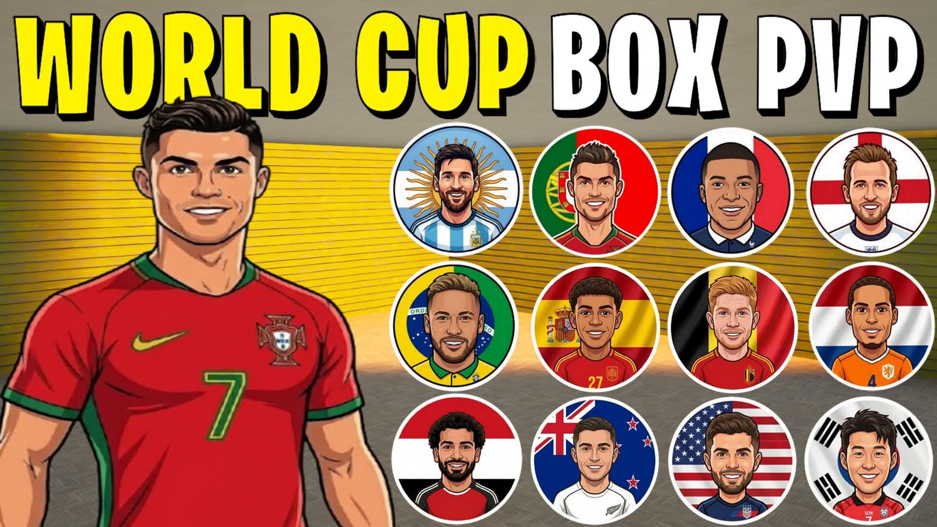 World Cup Box PVP⚽️📦 — Fortnite Creative map