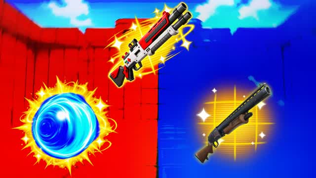 RED VS BLUE π΄π΅ DREAM GUN (ALL GUNS) β Fortnite Creative map