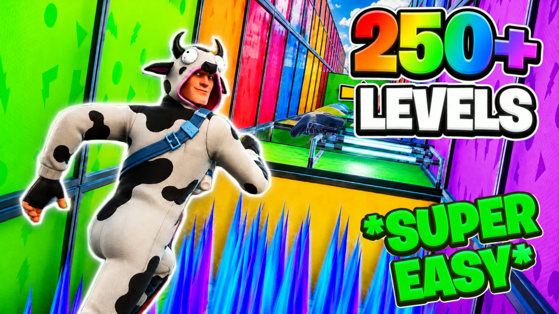 π DEFAULT DEATHRUN 250+ LEVELS π β Fortnite Creative map
