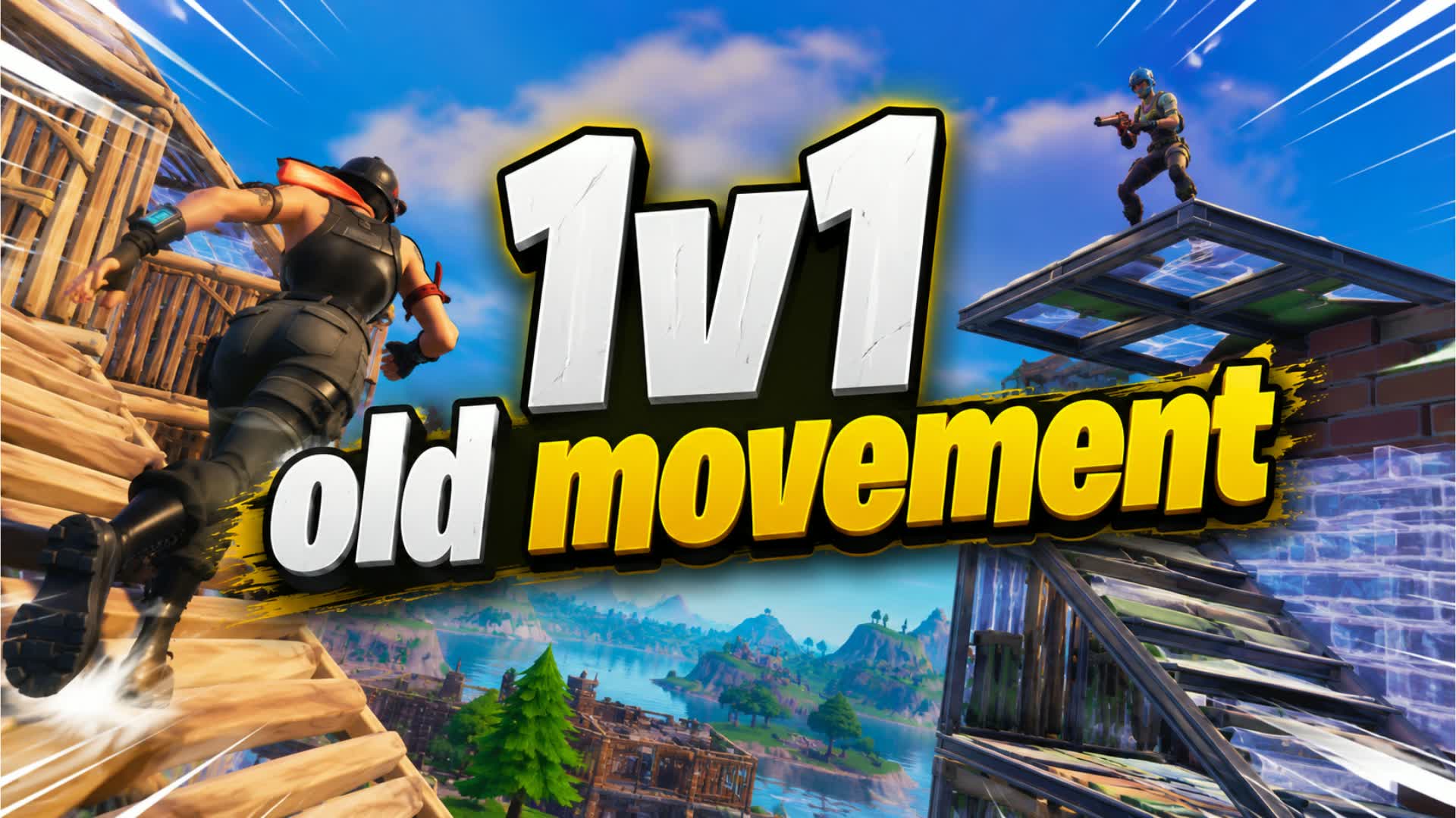 MAP GALAXY 1V1 OLD MOVEMENT — Fortnite Creative map