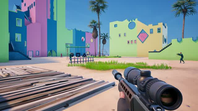 Ballistic Squid Game — Fortnite Creative map