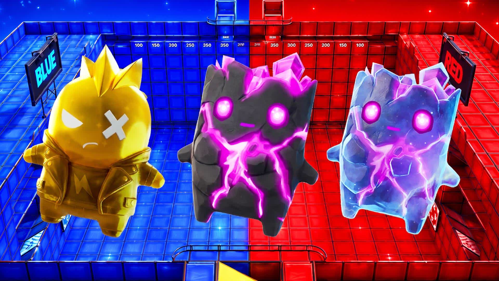 RVB RED VS BLUE BIGGEST — Fortnite Creative map