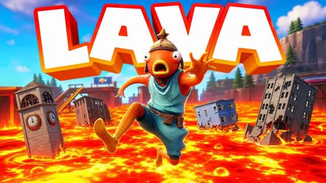 Floor is Lava β Fortnite Creative map