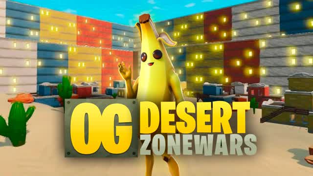 OG Desert Zone Wars โ Fortnite Creative map