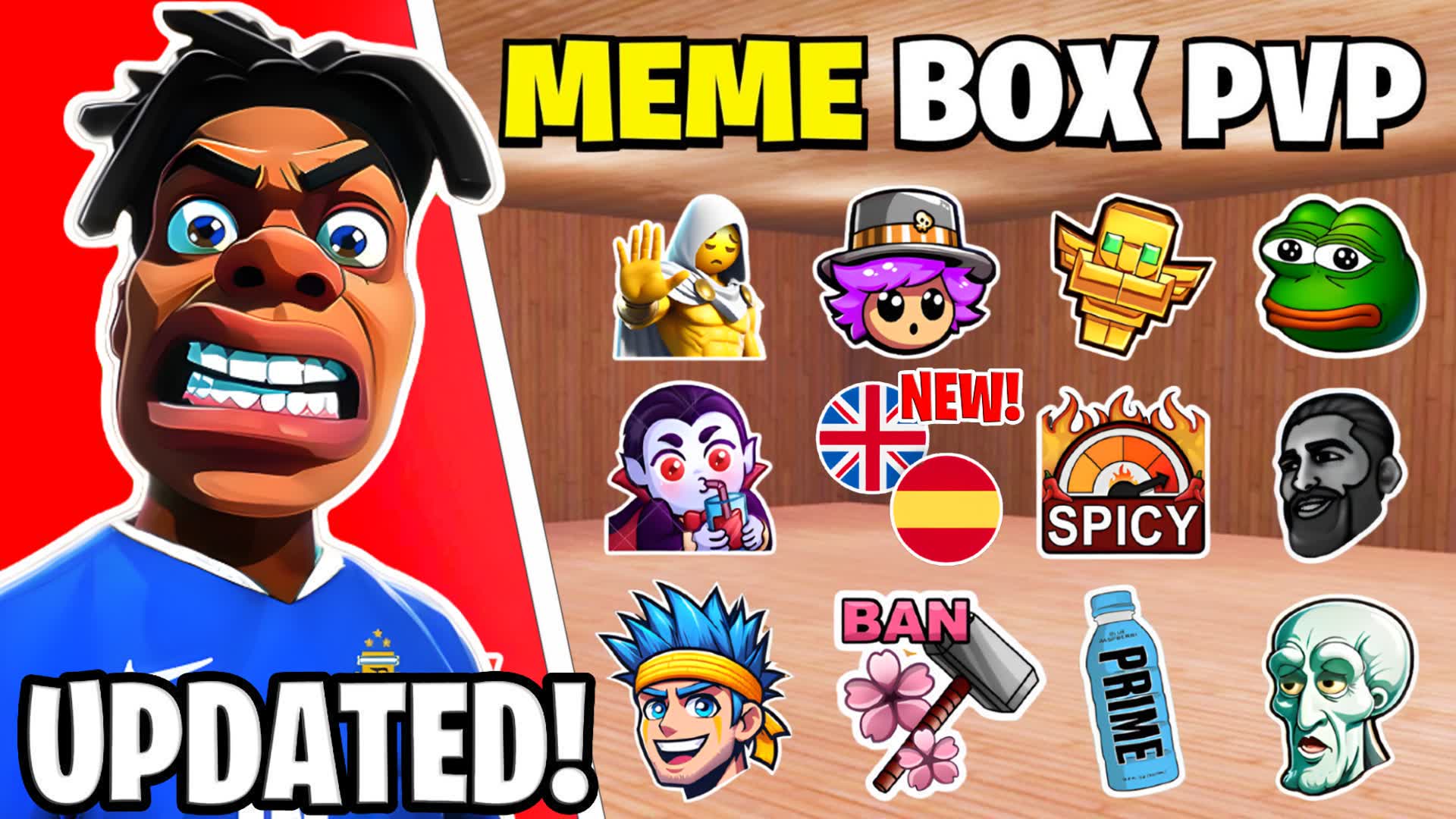 MEME BOX FIGHT π β Fortnite Creative map