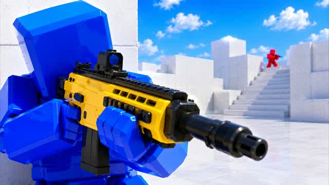 BLUE VS RED COMBAT RUSH π΅π΄ β Fortnite Creative map