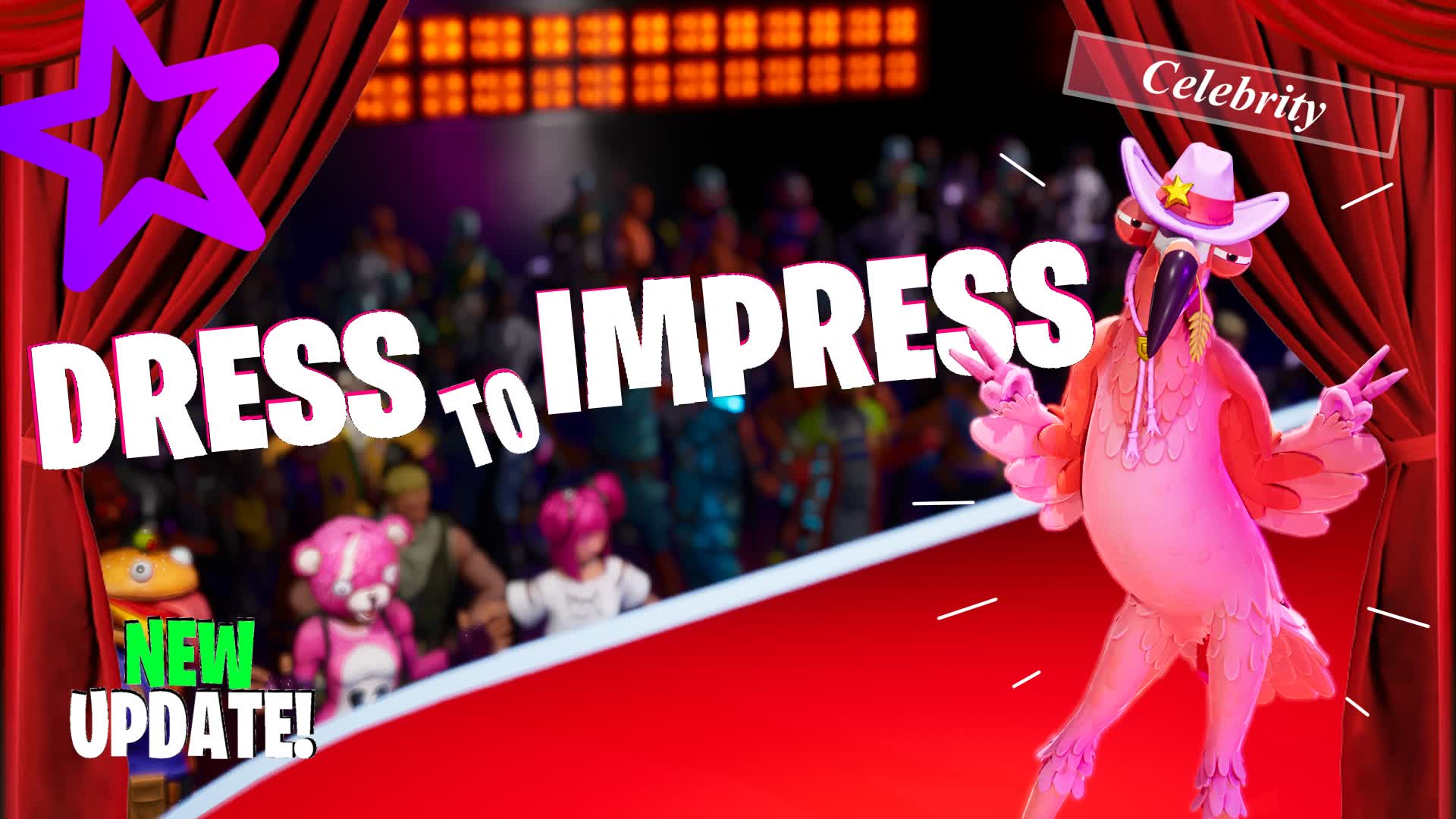 DRESS TO IMPRESS - FASHION SHOW🎭 — Fortnite Creative map
