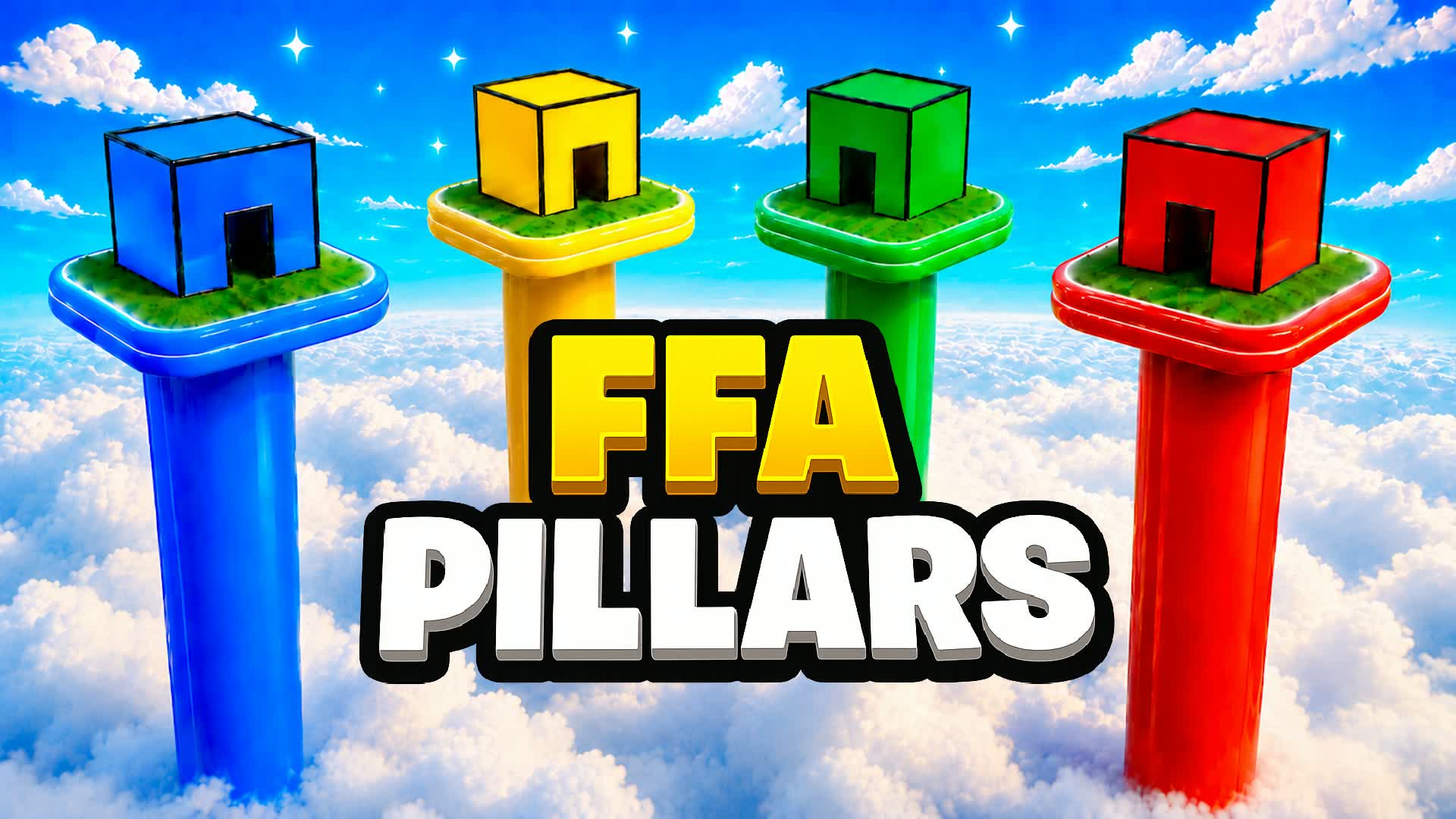 FFA Pillars โ Fortnite Creative map
