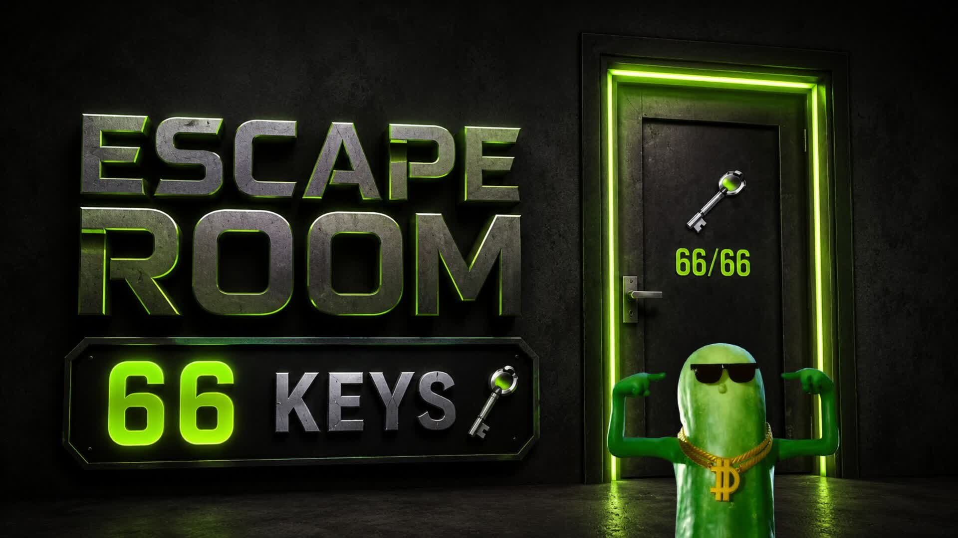 Escape room 66 keys — Fortnite Creative map