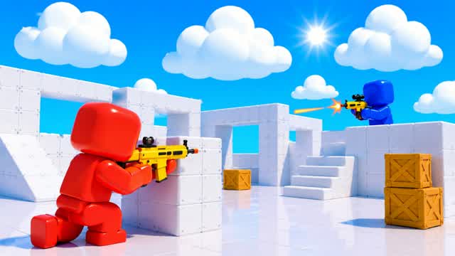 RED VS BLUE🔴🔵 MINI RIVALS — Fortnite Creative map