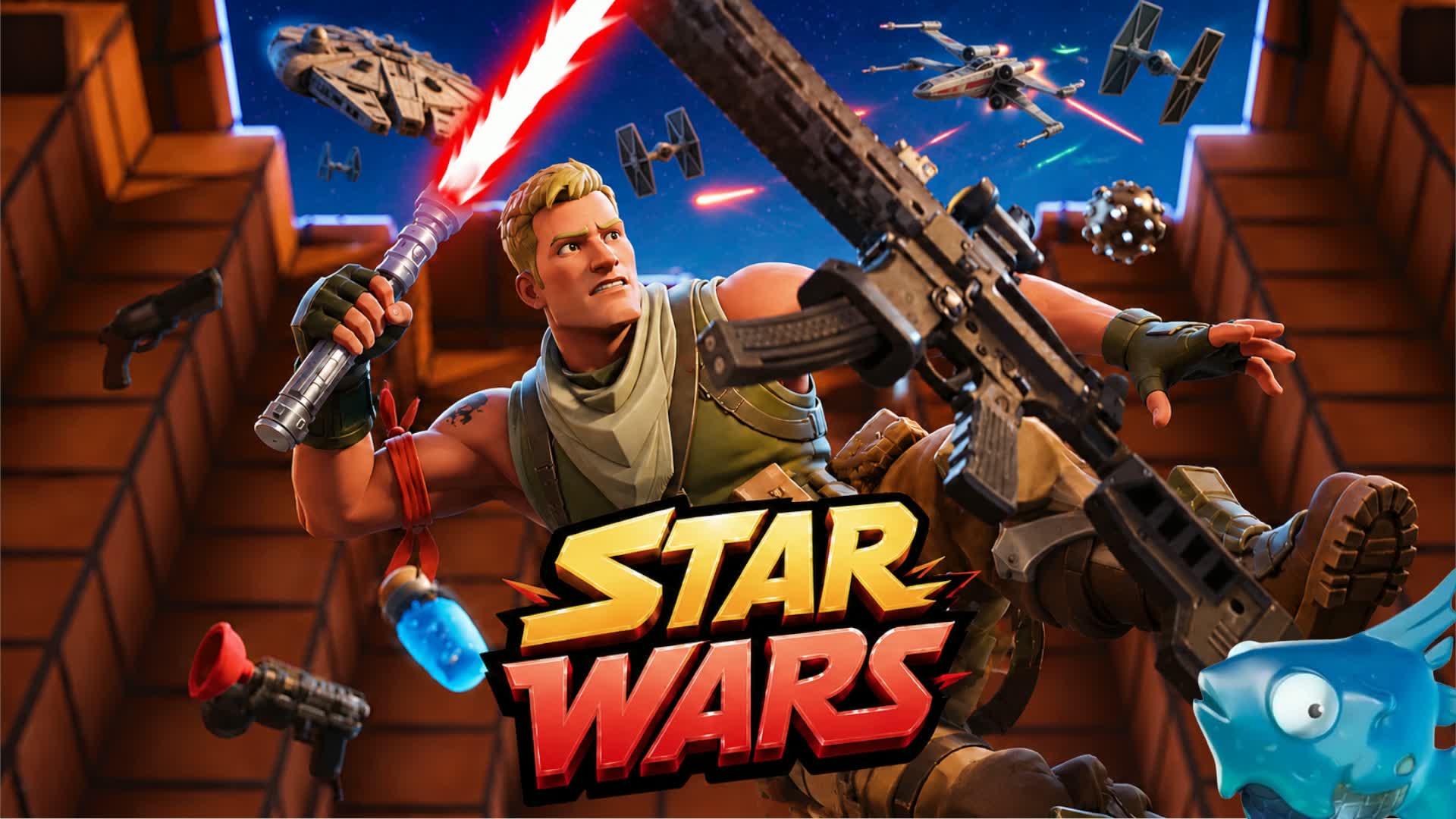 STAR WARS SUPER THE PIT β Fortnite Creative map